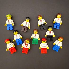 LEGO Executive Business Name Card Minifigures
