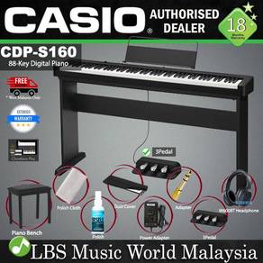 Casio CDP-S160 88 Keys Digital Piano With CS-46P S