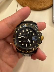 ⌚ Seiko Mod Black & Gold – For Sale