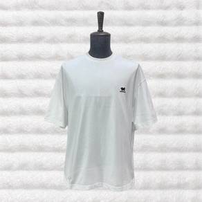 Ader Error White Tee Small Chest Logo & Back