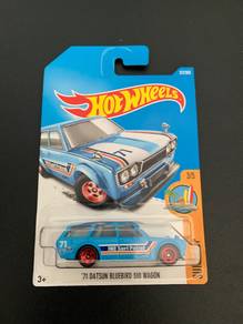 Hot Wheels ‘71 Datsun Bluebird 510 Wagon Sky Blue