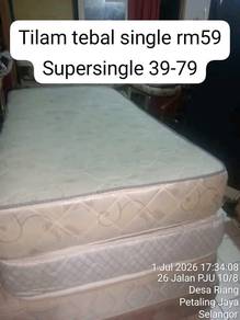 tilam single super single tebal