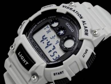 Watch- Casio Vibrate Alarm W735-8A2 -ORIGINAL