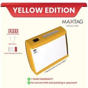 Yellow Edition: MaxTag Smart Tag Touch&Go Toll