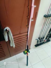 Set pancing rod seahawk grouper dan drum reel