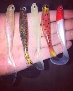 JPM Soft Fish With 3D Curly Tail 10.5cm