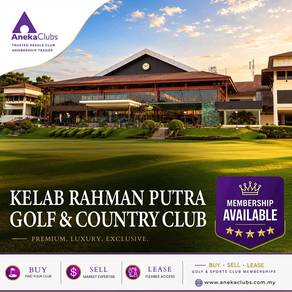 Kelab Rahman Putra Golf Membership - Malaysian