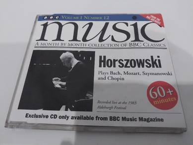 CD Horszowski plays Bach,Mozart,Szymanowski&Chopin