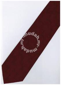 R04 Red Top Quality Solid Formal Neck Tie