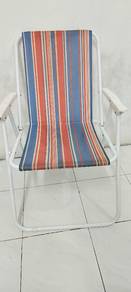 Blue Romantic Outdoor Portable Folding Chair Backr