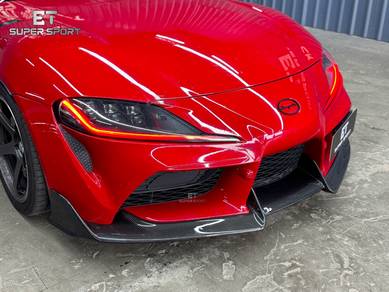Supra A90 MK5 Front Lip Side Skirt Diffuser Carbon