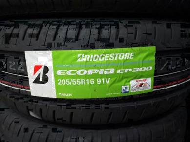 205/55/16 Bridgestone Ecopia EP300 Tyre 2026 Tayar