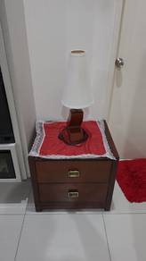 Bedroom side tables in Mahogany Colour