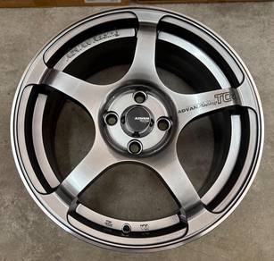 New rim 16x7jj advan racing tc4 flow forming