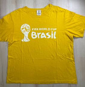 2014 World Cup Yellow Tee #BW Used