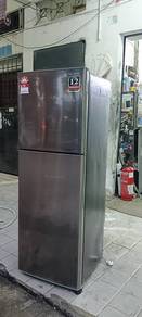 Sharp 2d inverter fridge refrigerator peti sejuk