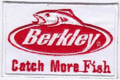 Berkley fishing Badge Embroidered Patch