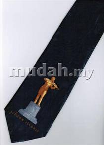Johann Strauss Golden Statue Vienna Music Neck Tie