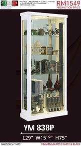 Kabinet Display 2 Pintu Kaca Berkualiti | Display 