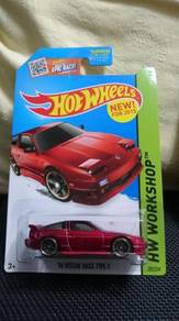 Hotwheels '96 Nissan 180sx type X not Tomica