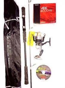 Shimano ax 4000 reel combo seahawk gachiri rod