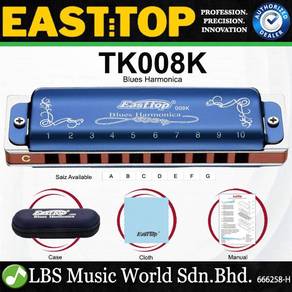 Easttop T008K Blues Harp Natural Minor 12 Keys