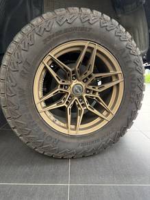 4 x 4 rims 18 x 10JJ with RT tires