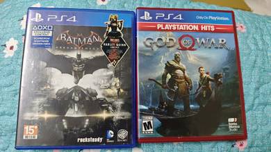Combo Batman Arkham knight R3 + God of war 