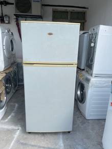 Jenama Mec 2doors fridge refrigerator