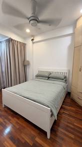 LIKE NEW IKEA IDANÄS Storage Bed + Mattress