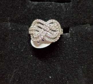 fashion 925 stamp silver Newly Designed Twist Shap