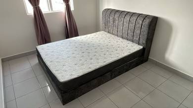 Katil dan tilam 8 inch
