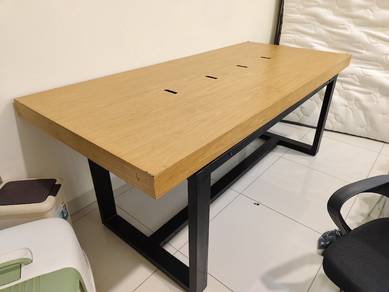 Meja Kayu Ofis Office Table 200 x 100cm