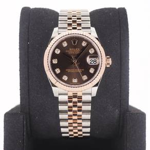 Brand New Jul 2026 Datejust 31 Chocolate 10 Point