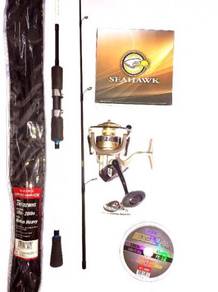 Seahawk zeta 6000 reel combo seahawk cross rod