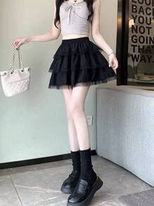 新款时尚高腰半身裤裙 skirt