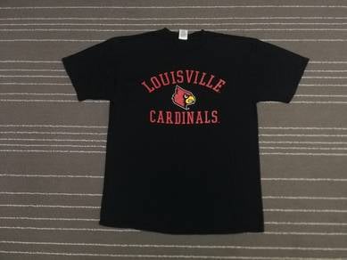LOUISVILLE CARDINALS jerzees tee L