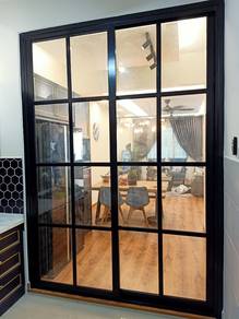 65) Sliding Pintu  Aluminium&Kace