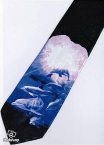 Fish Dolphin Marine Life #2 Cartoon Fancy Neck Tie