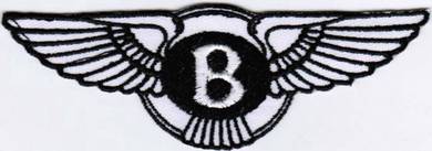 Bentley Rally Car Automotive Racing Patch Badge
