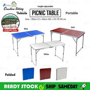 Meja lipat Lipat Foldab table foldable new 4x2