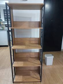 rak buku 4 tier