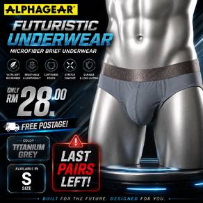 Alphagear Futuristic Microfiber Brief Underwear 