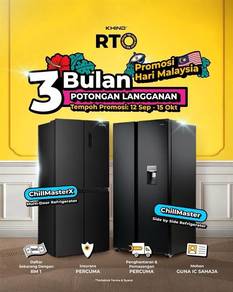 Bayar Bulan Khind Fridge Peti Sejuk Tawau