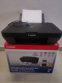 Canon PIXMA E470 Wireless All-in-One Printer