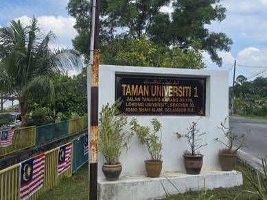 1-storey Terraced House For Sale in Shah Alam,SGR