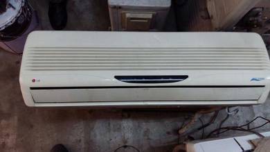 1.0hp Aircond LG Air Cond Remote Recon recondition