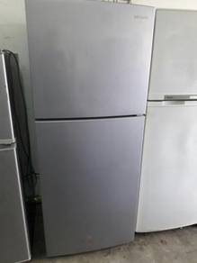 Peti Ais Fridge Samsung Refrigerator Grey Silver