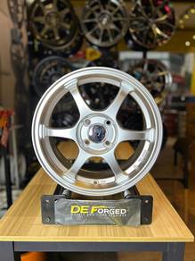 NEW RIM D6084 15x6.5 4x100  40 73.1 HYPER SILVER