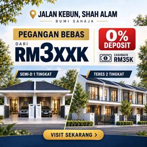 Semi-Detached House in Shah Alam,SGR